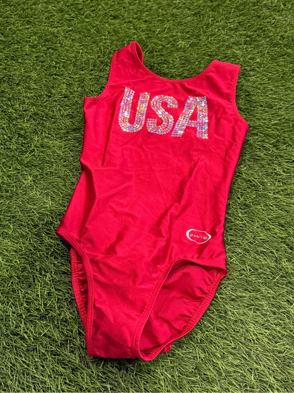 Ozone Patriotic Gymnastics Leotard - USA